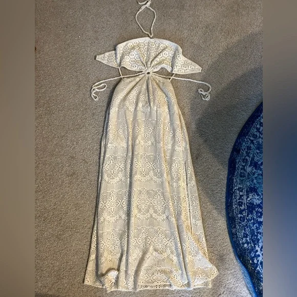 Jonathan Simkhai Georgiana Crochet Cover Up Dress - Picture 4 of 7